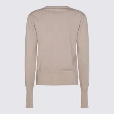 Vivienne Westwood Off-white Bea Ribbed-knit Cardigan