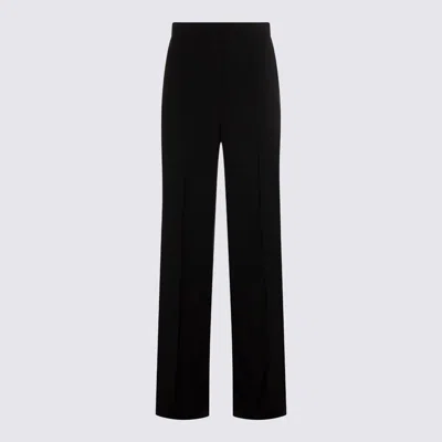 Max Mara Wide-leg Trousers With Tailored Fit And Luxurious Texture