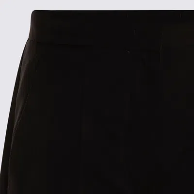 Max Mara Wide-leg Trousers With Tailored Fit And Luxurious Texture