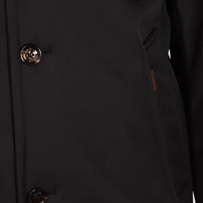 Moorer High Collar Long Sleeves Side Pockets