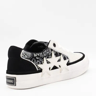 Amiri Sunset Skate Paisley-printed Suede Sneakers