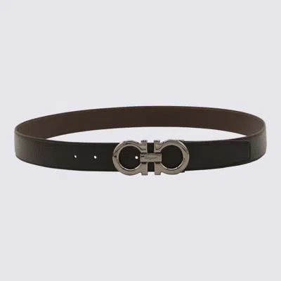 Ferragamo Gancini Reversible Leather Belt