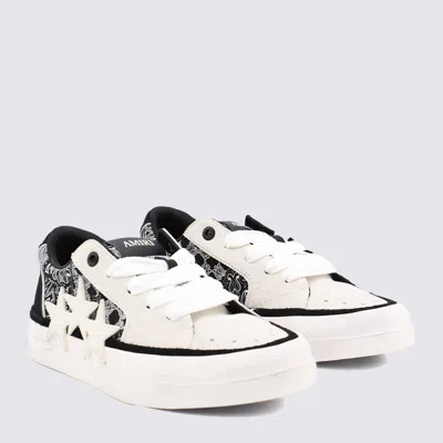 Amiri Sunset Skate Paisley-printed Suede Sneakers