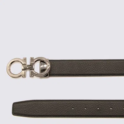 Ferragamo Gancini Reversible Leather Belt