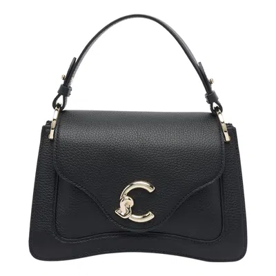 Coccinelle C-me Handbag In Black