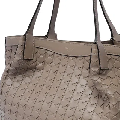 Serapian Small Secret Mosaico Tote Bag In Gray