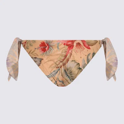Zimmermann Multicolor Slip Beachwear