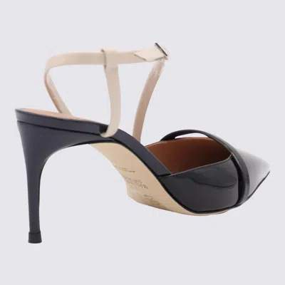 Malone Souliers Black Leather Valeria 70-7 Pumps