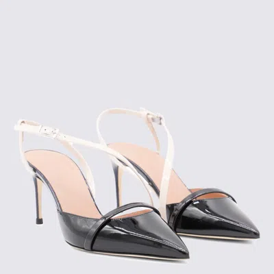 Malone Souliers Black Leather Valeria 70-7 Pumps
