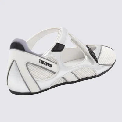 Attico Sneakers Light And Natural In Neutral