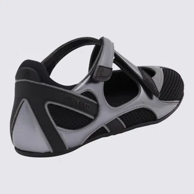 Attico Modern Flat Shoes With Cross-strap Detail