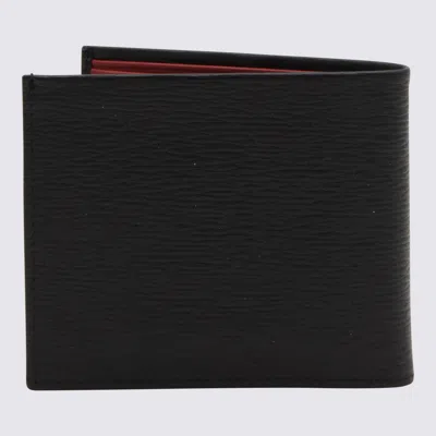 Ferragamo Revival Gancini Black Wallet In Black