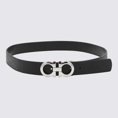 Ferragamo Link Pattern Adjustable Length Belt