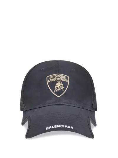 Balenciaga Lamborghini X Baseball Cap In Blue