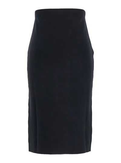 Semicouture Knit Midi Skirt
