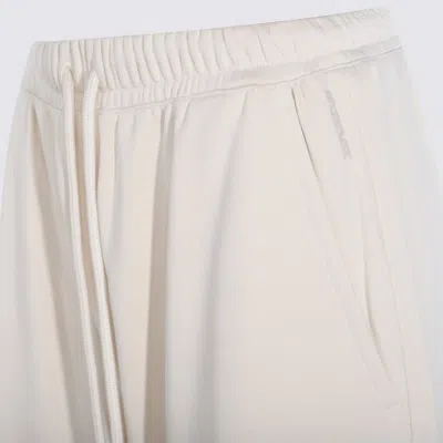 Sportmax White Cotton Pants In White