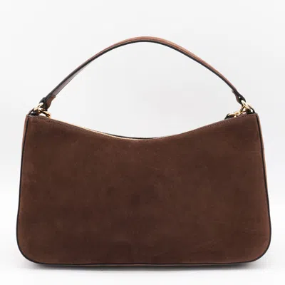Twinset Chain Strap Shoulder Bag With Structured Shape In Brown