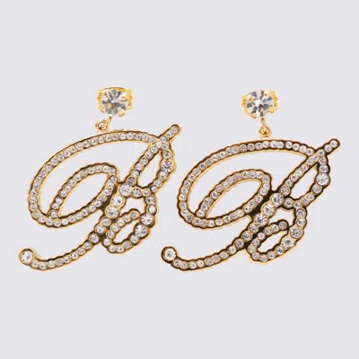 Blumarine Gold Earrings In Gold