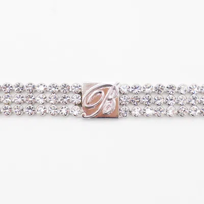 Blumarine Sparkling Necklaces Adjustable Length In Metallic