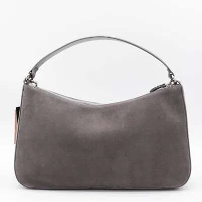 Twinset Twin-set Grey Melange Polyester Cotton Bags In Gray