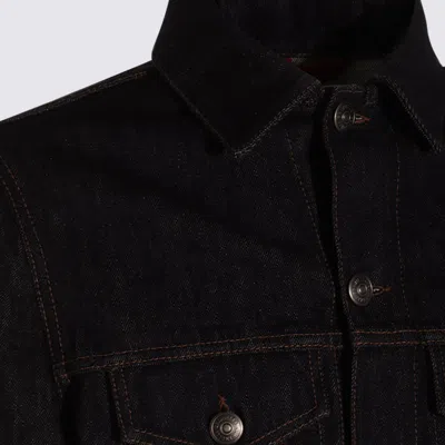 Brunello Cucinelli Jackets Blue And Green In Blue