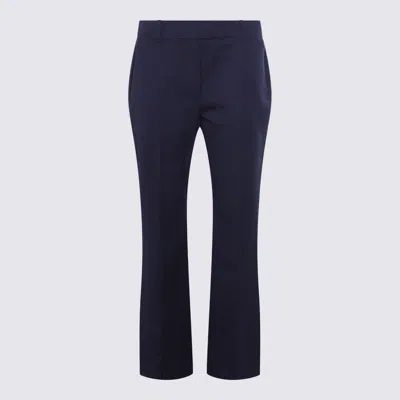 Alexander Mcqueen Navy Wool Pants