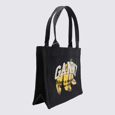 Ganni Organic Cotton Large Tote Bag
