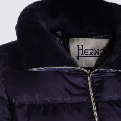Herno Navy Down Jacket