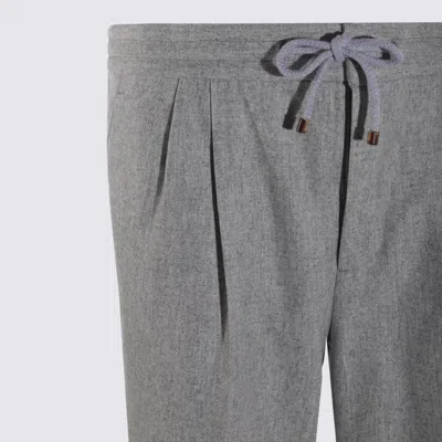 Brunello Cucinelli Grey Wool Pants