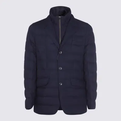 Herno La Giacca Water Resistant Down Blazer With Removable Bib
