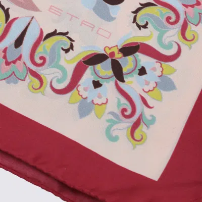 Etro Lightweight Floral Square Scarf