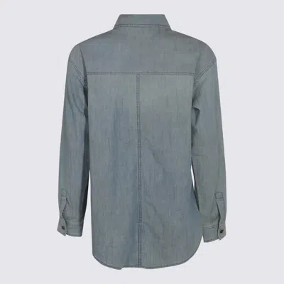 Isabel Marant Étoile Shirts Blue And Green In Blue