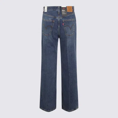 Levi's Blue Cotton Denim Jeans