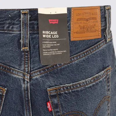 Levi's Blue Cotton Denim Jeans