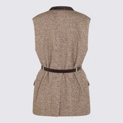 Brunello Cucinelli Brown Wool Blazer
