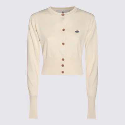 Vivienne Westwood Cream Cotton Knitwear In Neutral