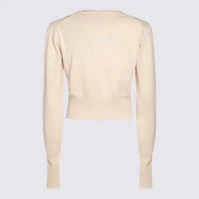 Vivienne Westwood Cream Cotton Knitwear In Neutral