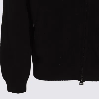Canali Quarter Zip Wool Sweater