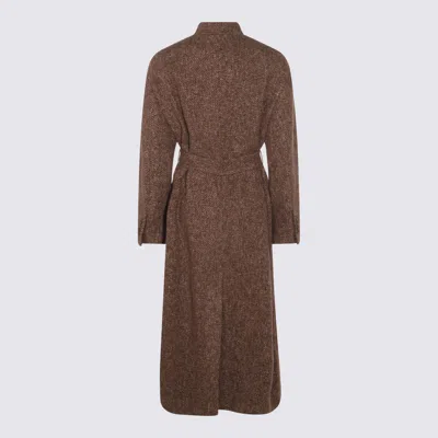 Brunello Cucinelli Brown Wool Coat