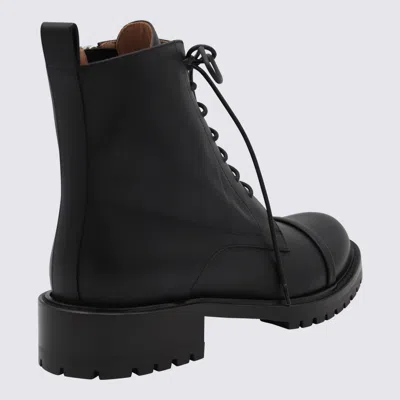 Malone Souliers Short Boots With Toe Cap And Thick Heel In Black