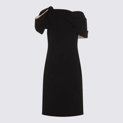Max Mara Dress Woman Black In Black