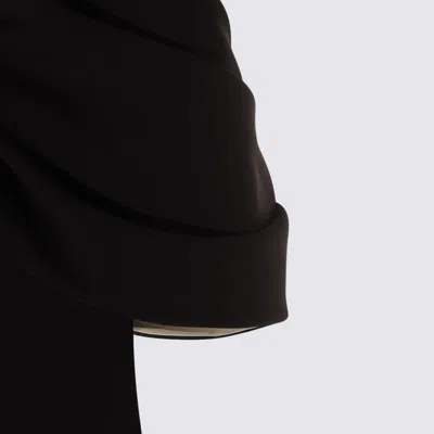 Max Mara Dress Woman Black In Black