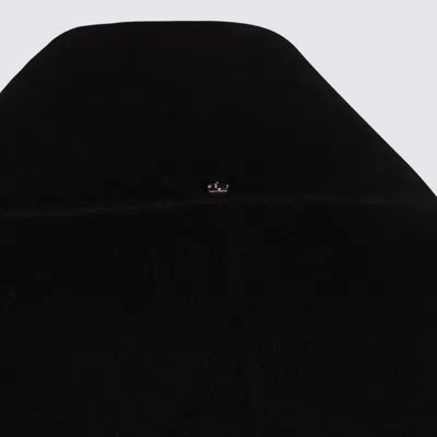 Sportmax Belted Double-breasted Coat In Black