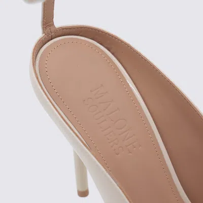 Malone Souliers Malia M-shaped Pointed Cap Toe Patent Leather Pumps