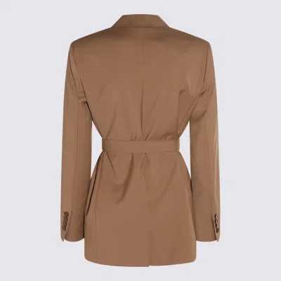 Max Mara Beige Wool Talento Blazer