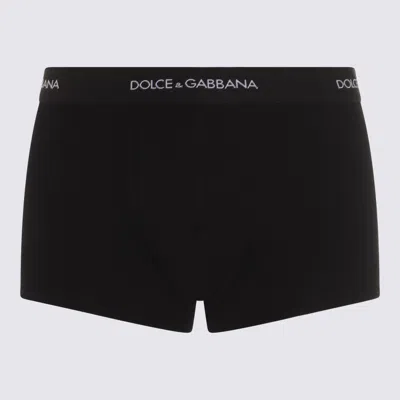 Dolce & Gabbana Elastic Waistband Underwear For Comfort In Black