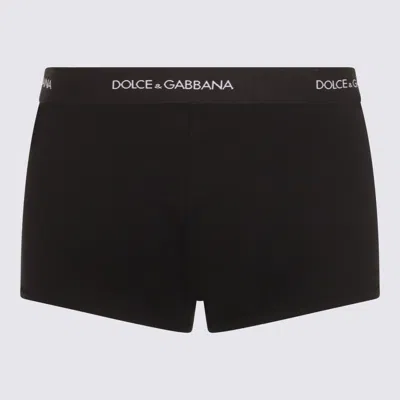 Dolce & Gabbana Elastic Waistband Underwear For Comfort In Black