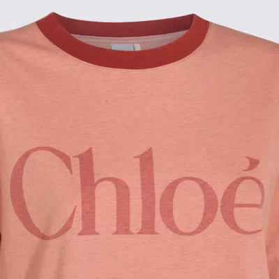 Chloé Short Sleeves Collar Contrast