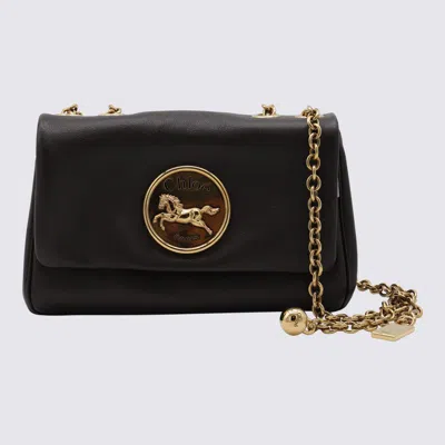 Chloé Dark Brown Leather Heritage Shoulder Bag