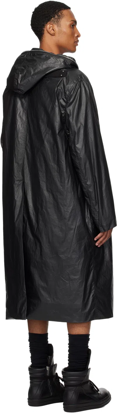 Rick Owens Black Concordians Mac Coat